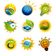 Vektor: Set of Solar Technology vector elements Set of Solar Technology vector elements