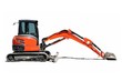 Mini pelleteuse excavatrice