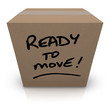 Ready to Move Cardboard Box Moving Relocation