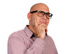 Photo: Man thinking Man thinking