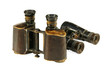 Two old binoculars