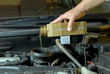 Adding Oil to a Car