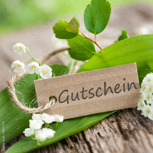 Photo: Gutschein Gutschein