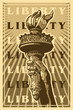 Vector: Liberty Enlightening the World. Liberty Enlightening the World.