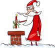 Vector: santa claus cartoon christmas illustration santa claus cartoon christmas illustration