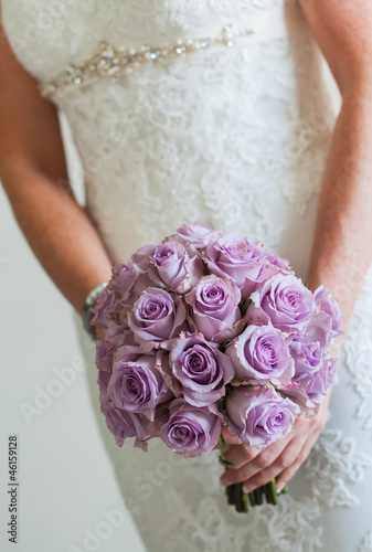 Photo: Flower bouquet for the bride. Flower bouquet for the bride.