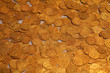 Old gold coins in British Museum