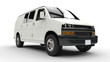 White Van Low Front