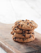 Homemade Cookies on wood