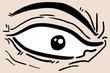 Cartoon eye design