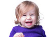 Happy Baby Laughing Freely