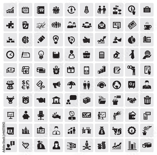 Vector: business icon business icon