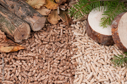 Photo: Pellets- biomass Pellets- biomass