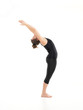 difficult yoga pose demonostration