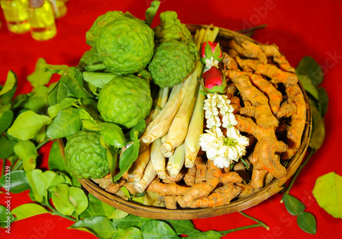 Photo: Thai herb use for aroma perfume Thai herb use for aroma perfume