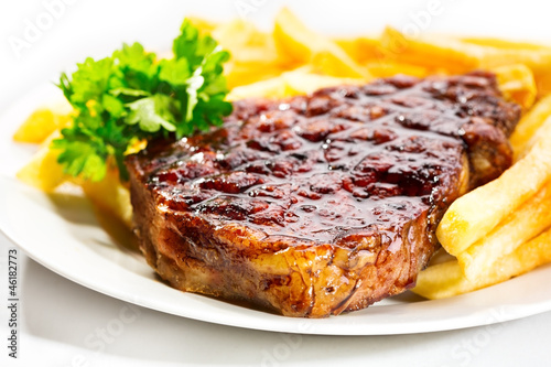 Photo: grilled meat grilled meat