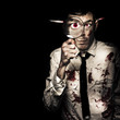 Murdered Businessman Searching For Homicide Clues