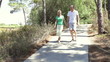 Senior Couple On Country Walk Together