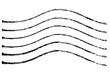 Post stamp on white background