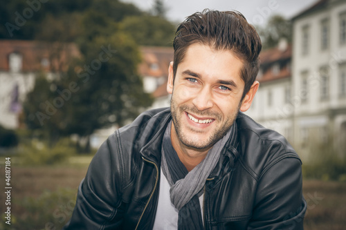Photo: young man outdoor young man outdoor