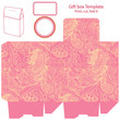 Gift box template