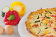 Photo: Vegetable quiche. Vegetable quiche.