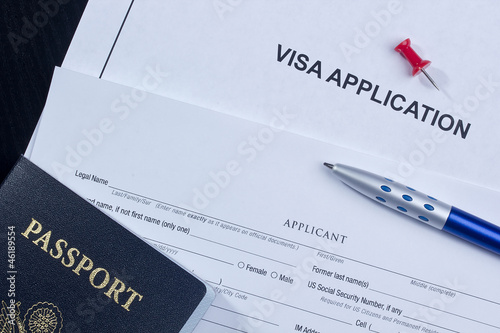 Photo: Visa Application Visa Application