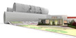 Illustration: Bauplannung Bauplannung