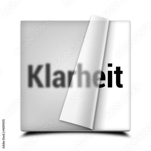 Illustration: Klarheit Klarheit