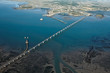 Pont de l'île d'Oléron vue du ciel