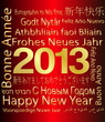 2013 - Happy New Year in Multiple languages