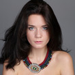Portrait of a beautiful young woman