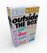 Outside the Box Words on Product Package Innovation