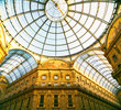 First shopping mall, Galleria Vittorio Emanuele II, Milan