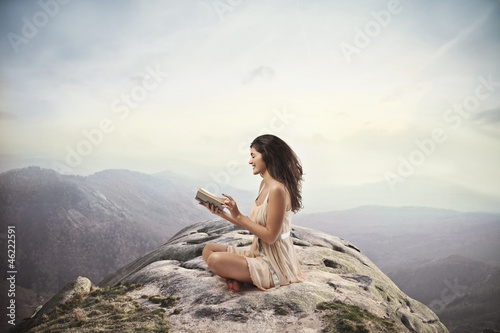 Photo: Meditation Reading Meditation Reading