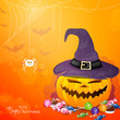 Vector Illustration of a Halloween Background