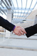 Business deal handshake