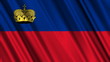Liechtenstein Flag looping animation