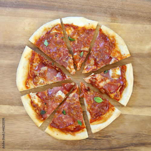 Photo: Salami Pizza Salami Pizza