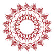 Vivid Sunflower-Shaped Ornament Resembling a Doily