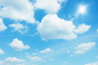 逆光の空