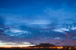Photo: Sunset over Bayuyo Sunset over Bayuyo