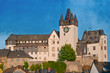 Grafenschloß oberhalb von Diez an der Lahn