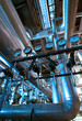 Industrial zone, Steel pipelines and cables