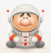 Cartoon Astronaut