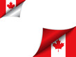 Canada Country Flag Turning Page
