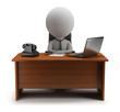 3d small people - manager