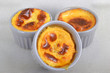 Photo : 3 Flans au caramel bio fait maison 3 Flans au caramel bio fait maison