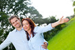 Foto: happy couple in nature happy couple in nature