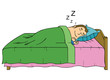 Sleeping man
